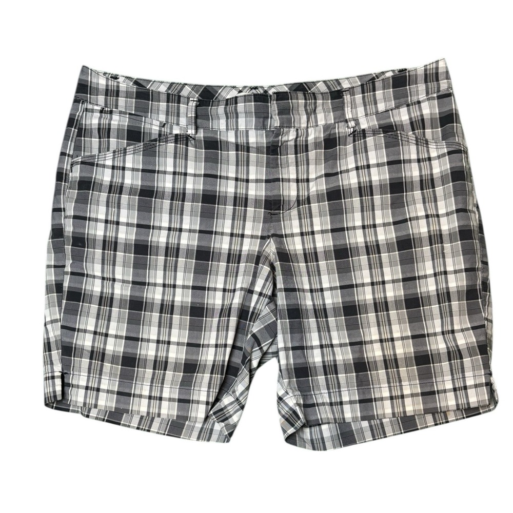 Dockers Golf Shorts Womens 12P Golf Plaid Athletic‎ Pockets